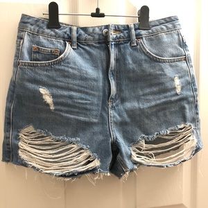 Topshop Mom style Jean short